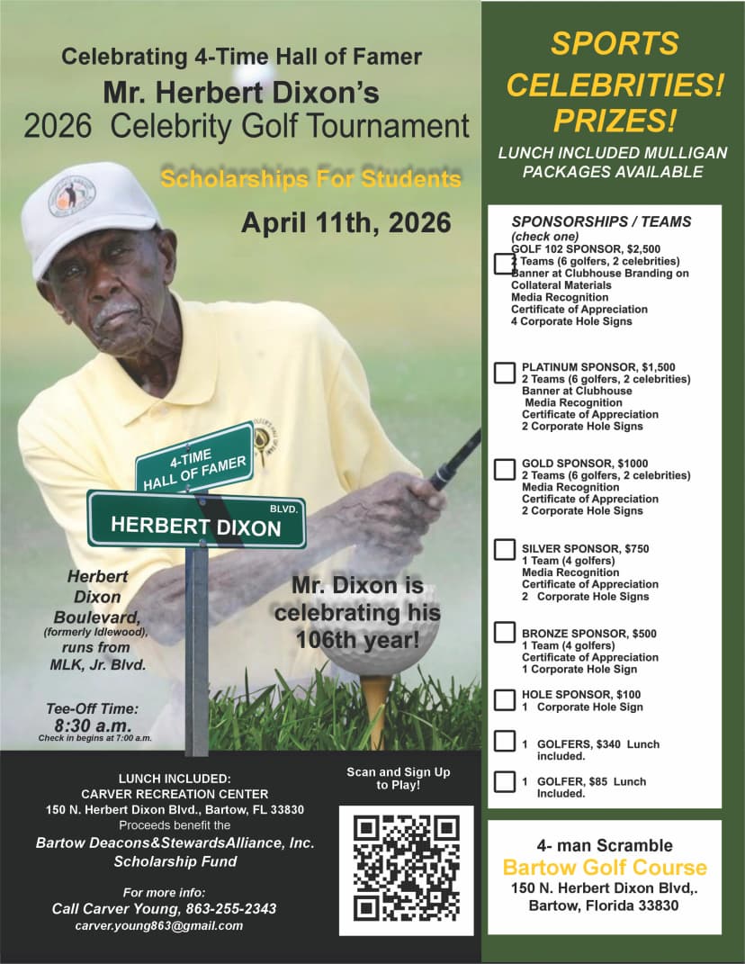 Mr. Herbert Dixon's 2026 Celebrity Golf Tournament